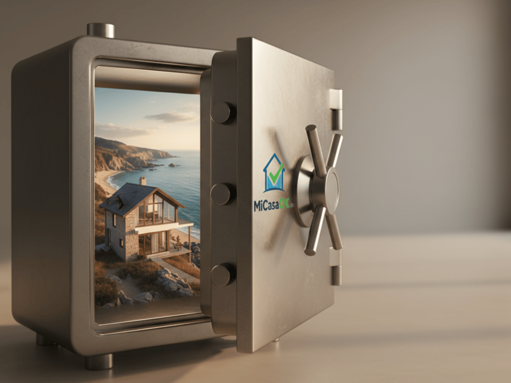 Interior de vivienda bien preparado para una nueva estancia